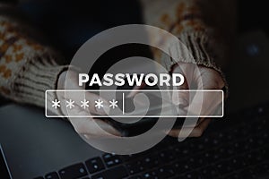 Password Box in Internet Browser