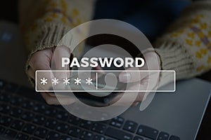 Password Box in Internet Browser