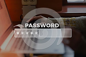 Password Box in Internet Browser