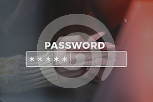 Password Box in Internet Browser