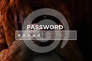 Password Box in Internet Browser