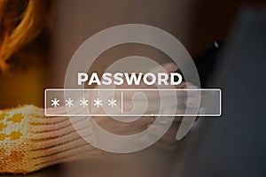 Password Box in Internet Browser