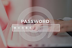 Password Box in Internet Browser