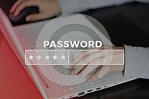 Password Box in Internet Browser