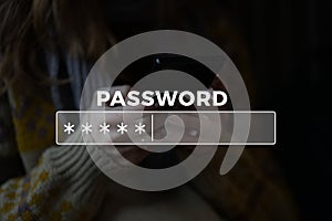 Password Box in Internet Browser