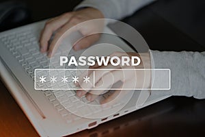 Password Box in Internet Browser