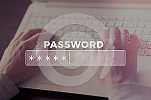 Password Box in Internet Browser