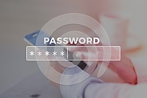 Password Box in Internet Browser