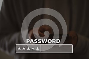 Password Box in Internet Browser