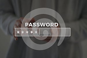 Password Box in Internet Browser