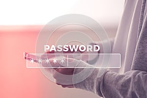 Password Box in Internet Browser