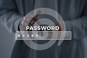 Password Box in Internet Browser