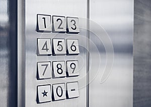 Password code Keypad Security system protected