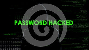 Password hacked to crack email, security of correspondence, leakage of data