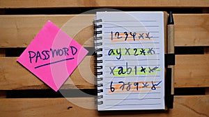 Password management.