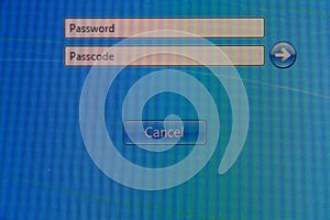 Password and passcode at log on