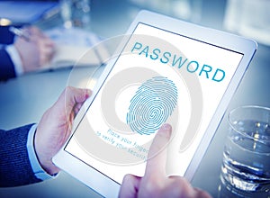 Password Security Accessible Login Concept