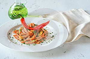 Pasta Aglio, Olio e Peperoncino photo