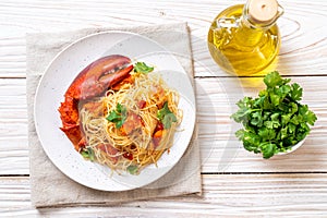 Pasta all\'astice or Lobster spaghetti