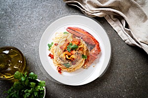 Pasta all\'astice or Lobster spaghetti