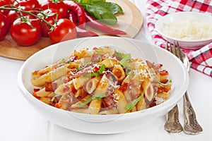 Pasta Arabbiata photo