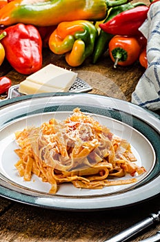 Pasta arrabiata