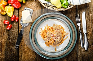 Pasta arrabiata