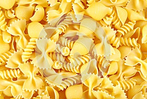 Pasta assorted uncooked