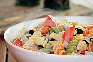 Pasta Bean Salad