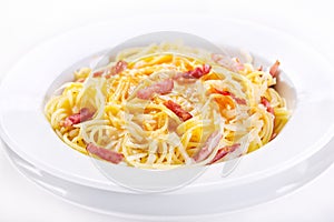 Pasta carbonara