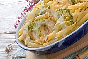 Pasta Casserole with vegetables