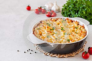 Pasta and Cheese Bake