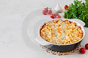 Pasta and Cheese Bake