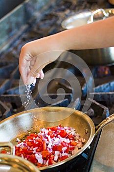 Pasta with chicken