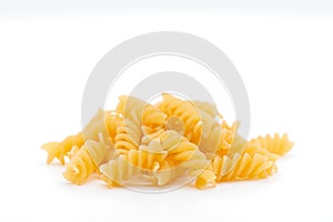 Pasta in a close up