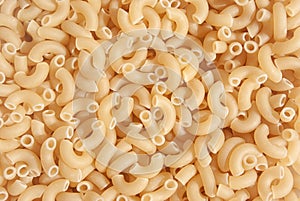 Pasta close-up, top view, nothing superfluous, background photo