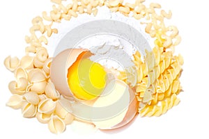 Pasta, Egg, Flour