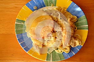 Pasta fettuccine alfredo