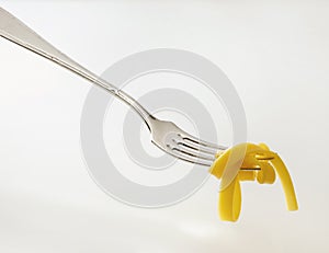 Pasta on Fork