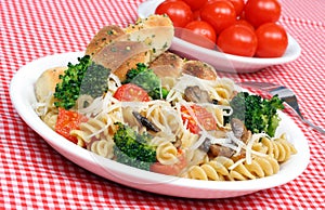 Pasta with Fresh Vegetables