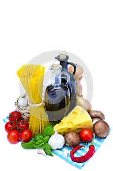 Pasta ingredients