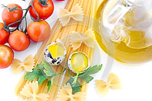 Pasta ingredients