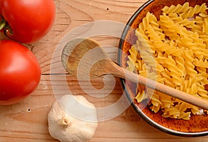 Pasta ingredients