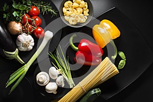 Pasta ingredients