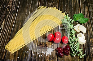 Pasta ingredients