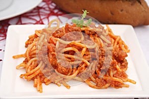 Pasta with meatsauce