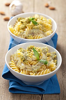 Pasta with olive tapenade
