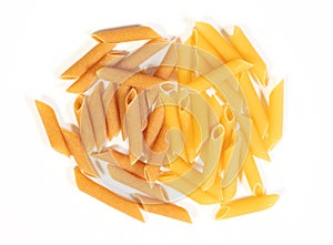 Pasta Penne Rigate (whole-weat and regular pasta