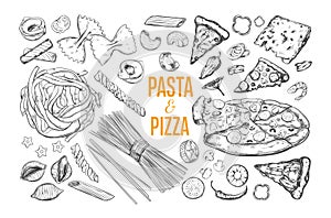 Pasta and Pizza set