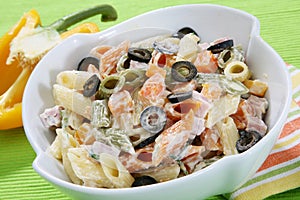 Pasta salad photo